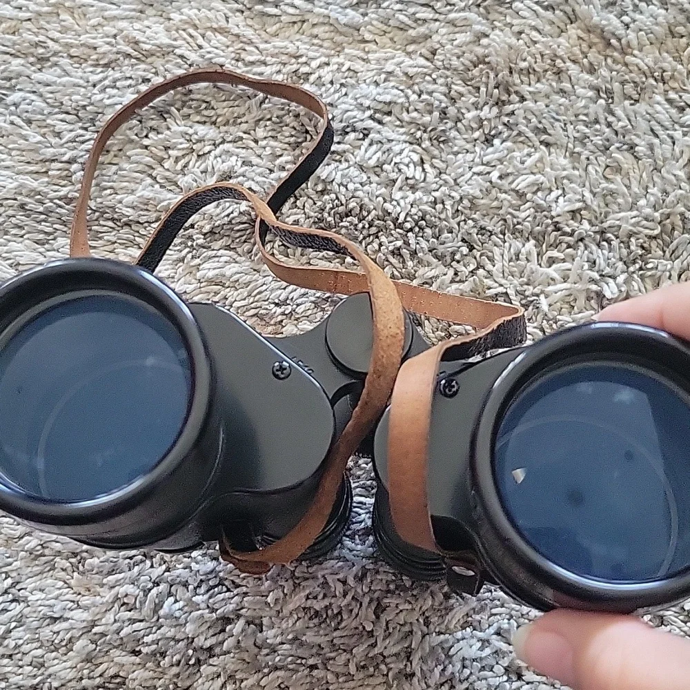 #7 1950 - 1960s Black Peerless Binoculars 7 X 50